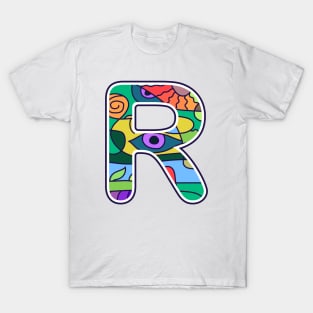 Alphabet R T-Shirt